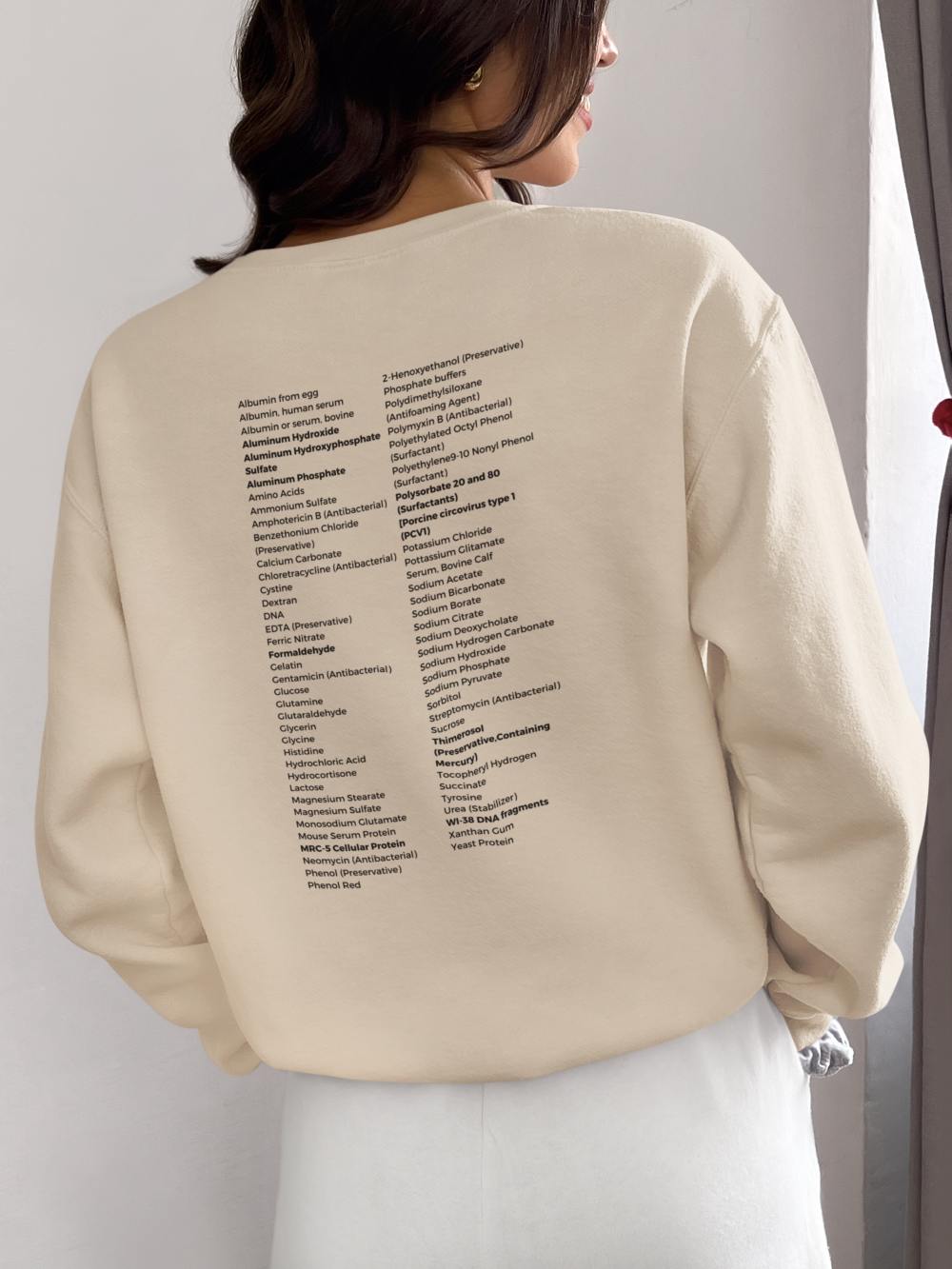 Not Just Saline Sweatshirt