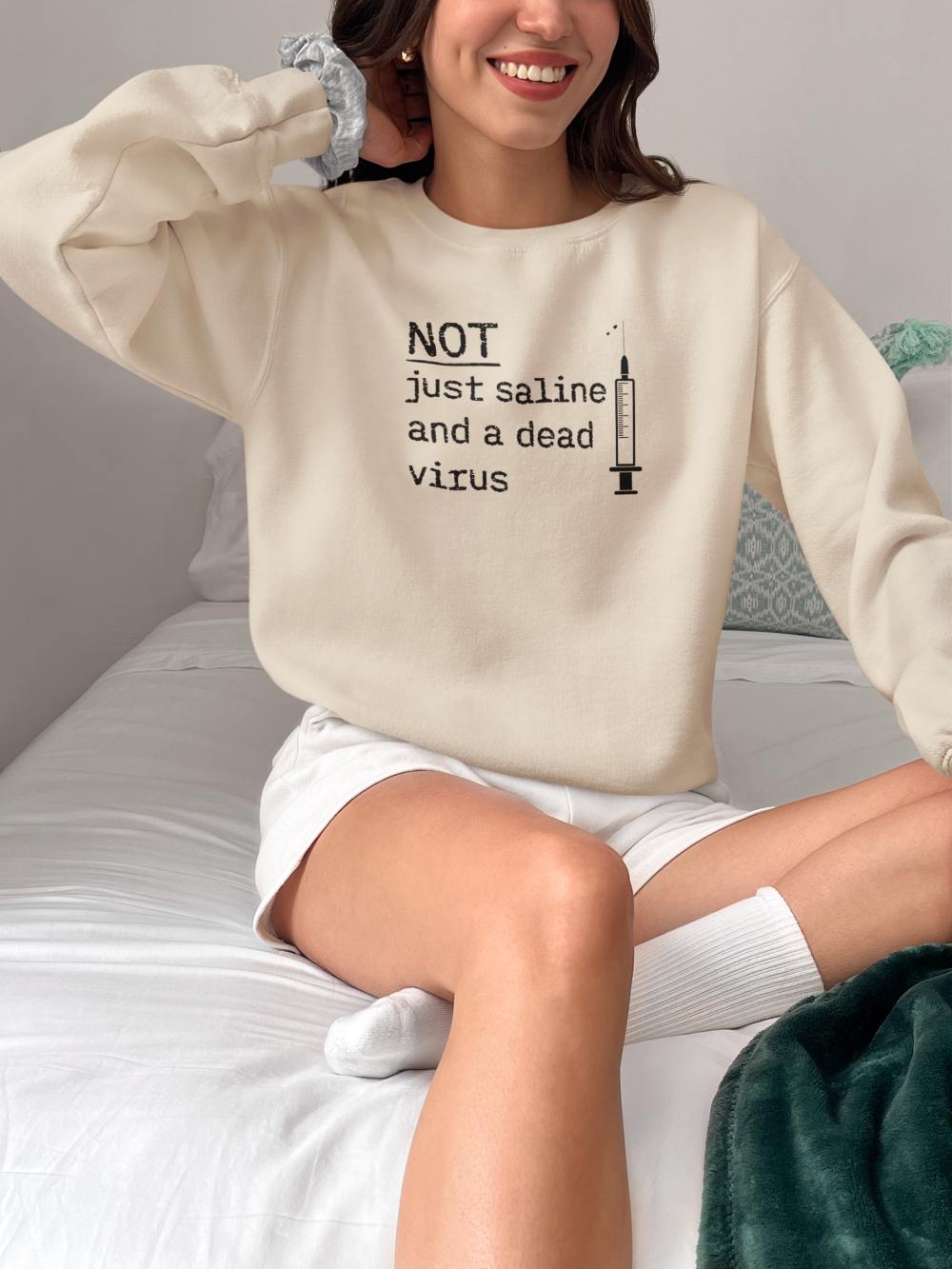 Not Just Saline Sweatshirt