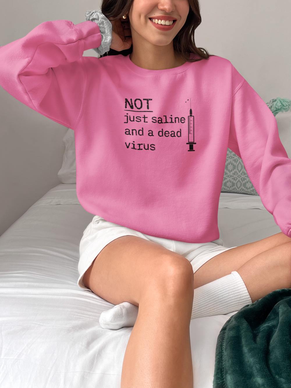 Not Just Saline Sweatshirt