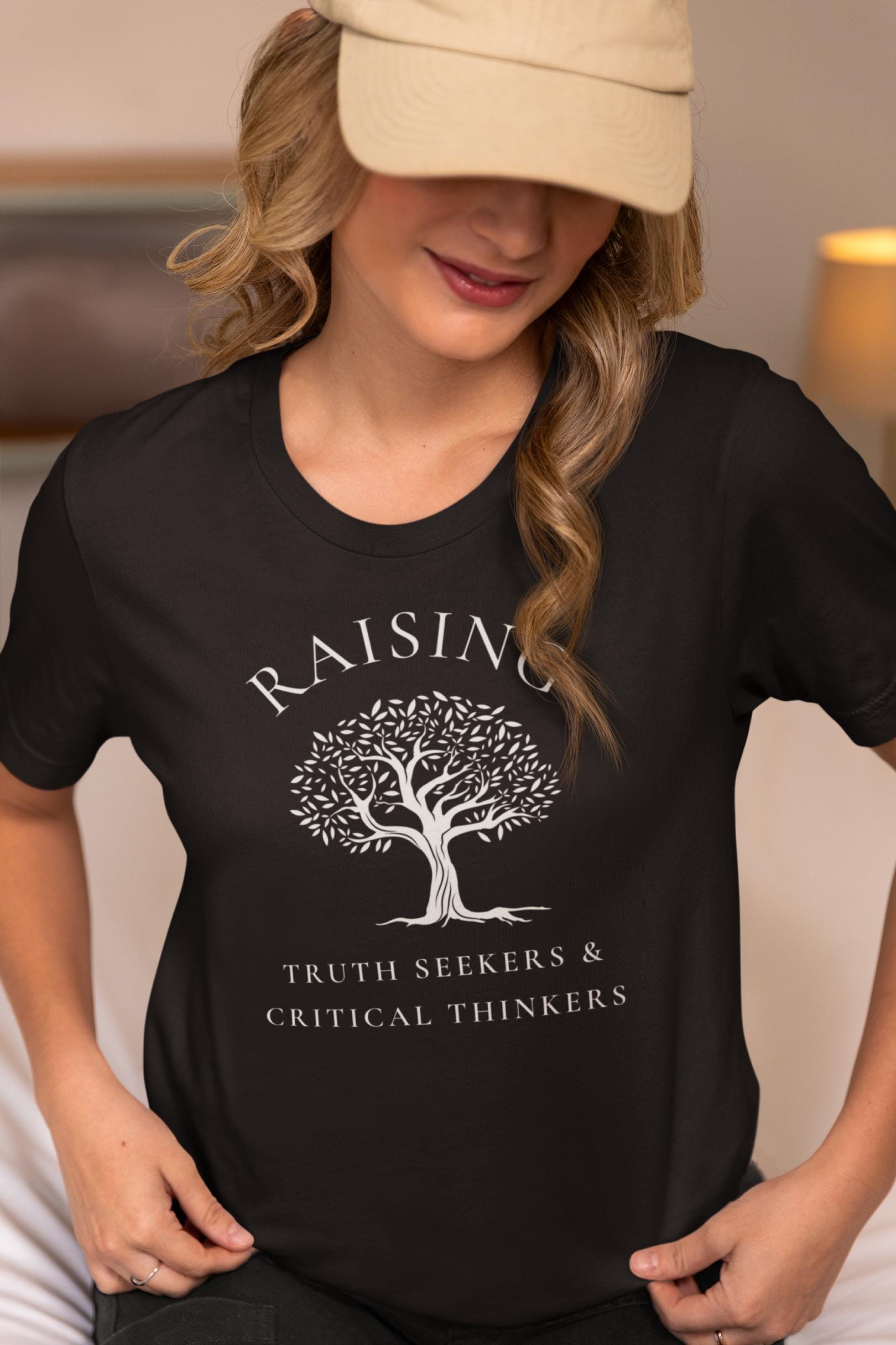 Raising Truth Seekers T-Shirt T-Shirt Injecting Truth X-Small Black 