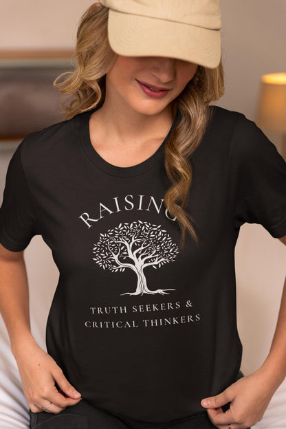 Raising Truth Seekers T-Shirt T-Shirt Injecting Truth X-Small Black 