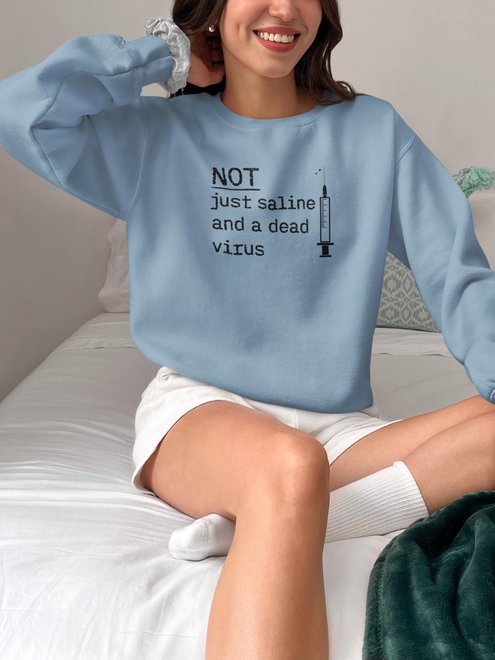 Not Just Saline Sweatshirt