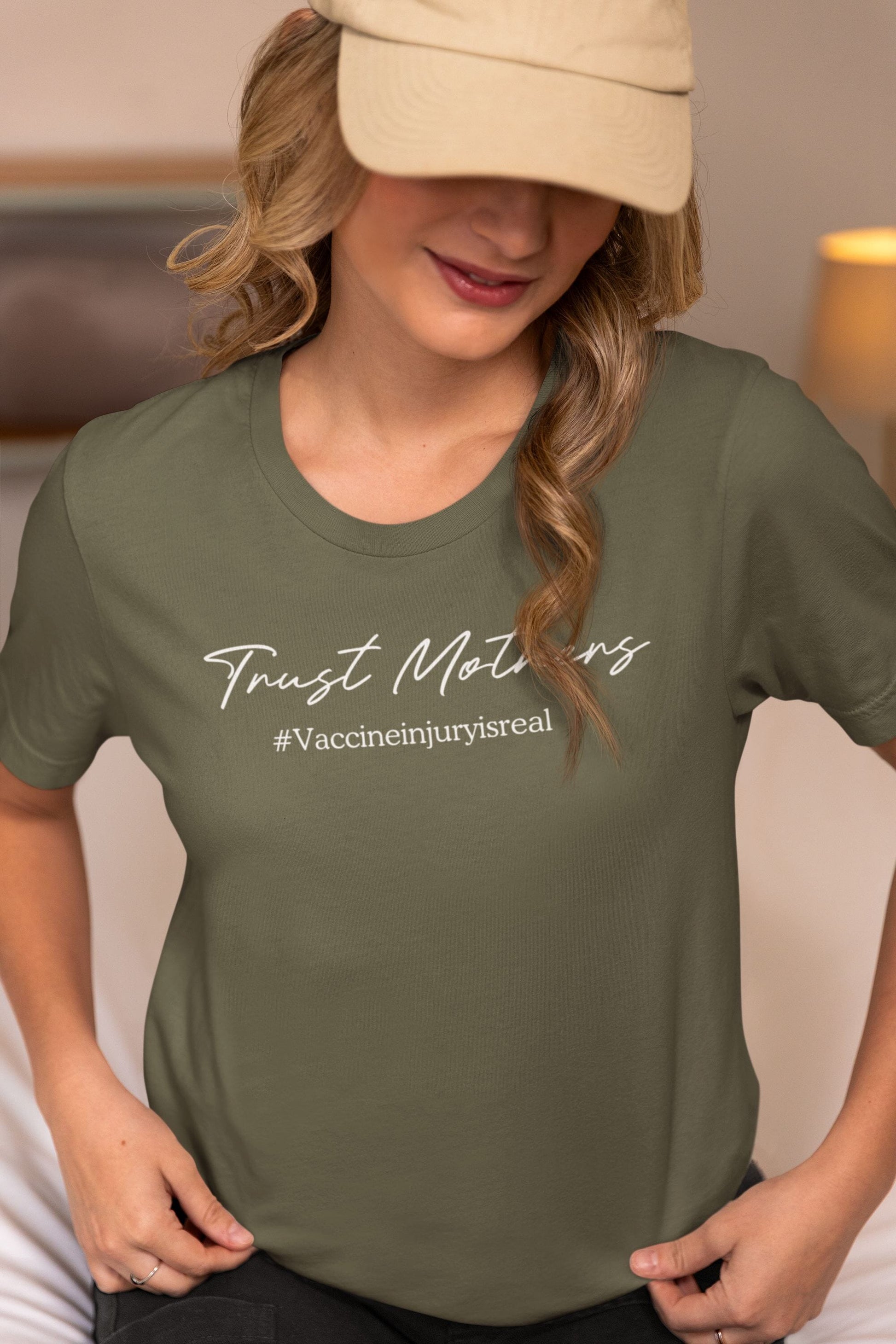 Trust Mothers T-Shirt T-Shirt Injecting Truth X-Small Military Green 