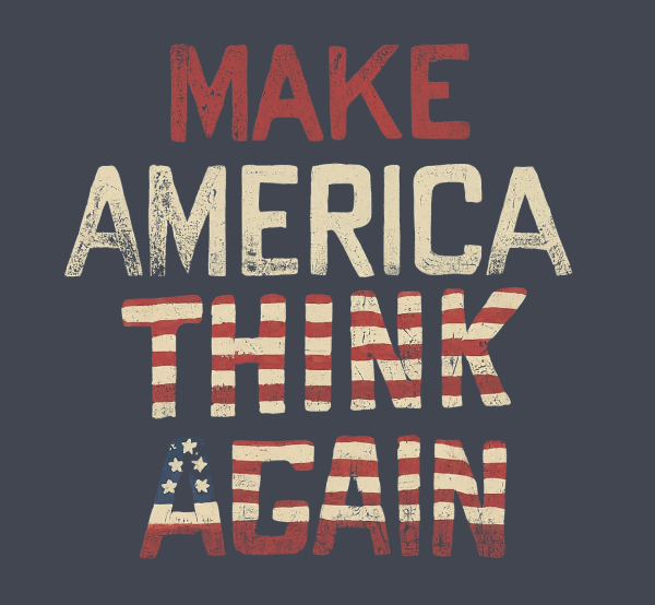 Make America Think Again Hoodie