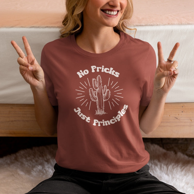 No Pricks Here T-Shirt
